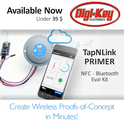 TapNLink Primer Now at Digi-Key
