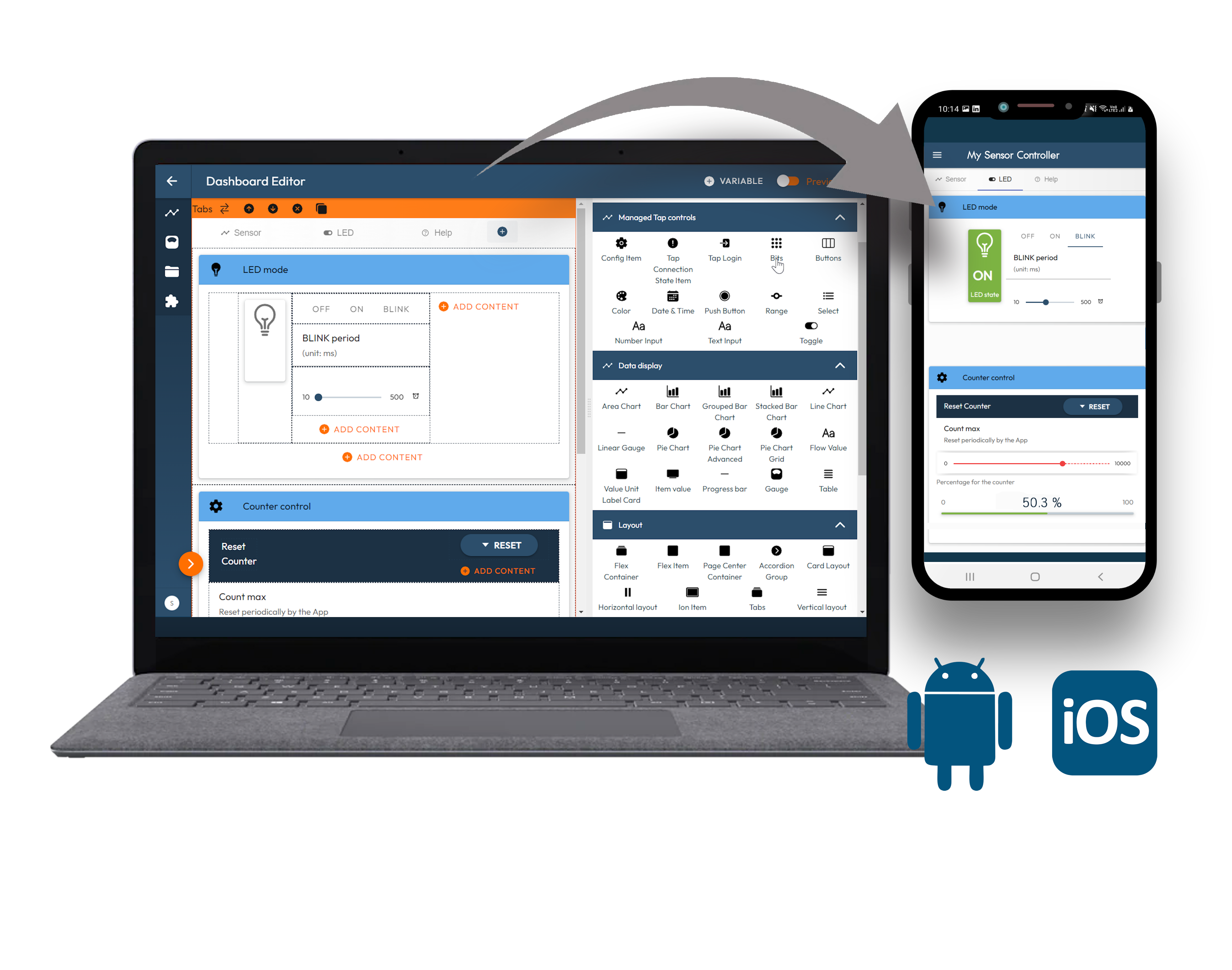IoT App Creator from IoTize IoT App Creator from IoTize