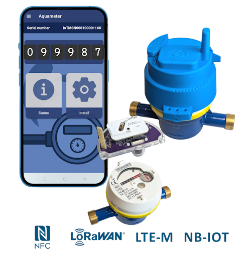 Aquameter Telemetry Retrofit for Water Utilities