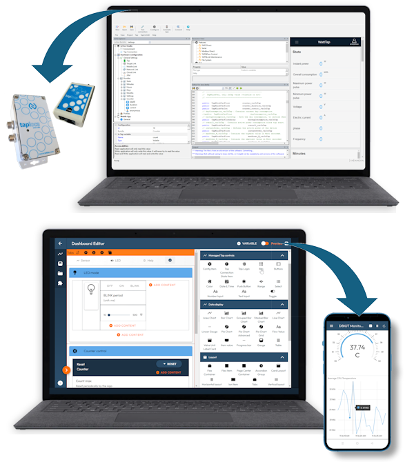 IoTize Studio Configuration Environment and App Creator