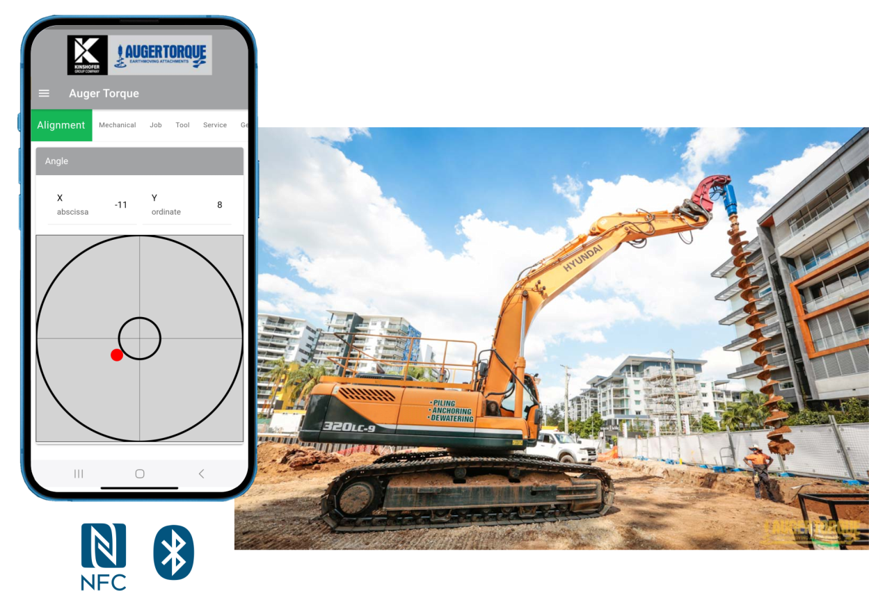 Prolec Equipment Monitoring & Control App with NFC and Bluetooth