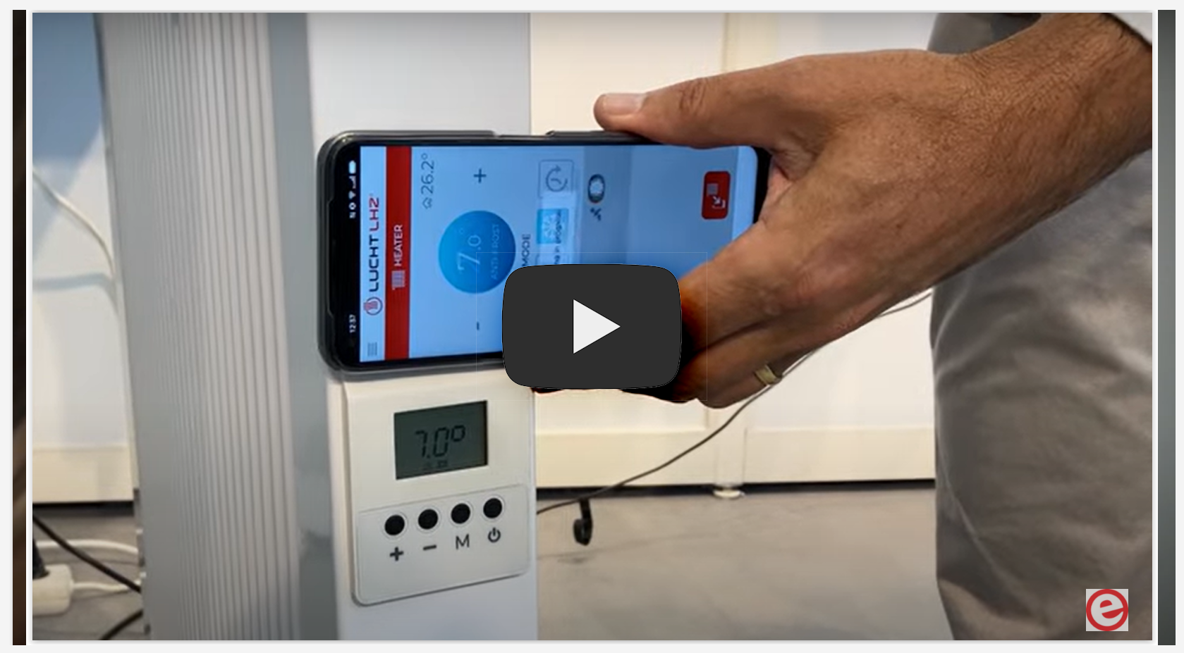 NFC 3-stroke configuration in Lucht heating applinaces